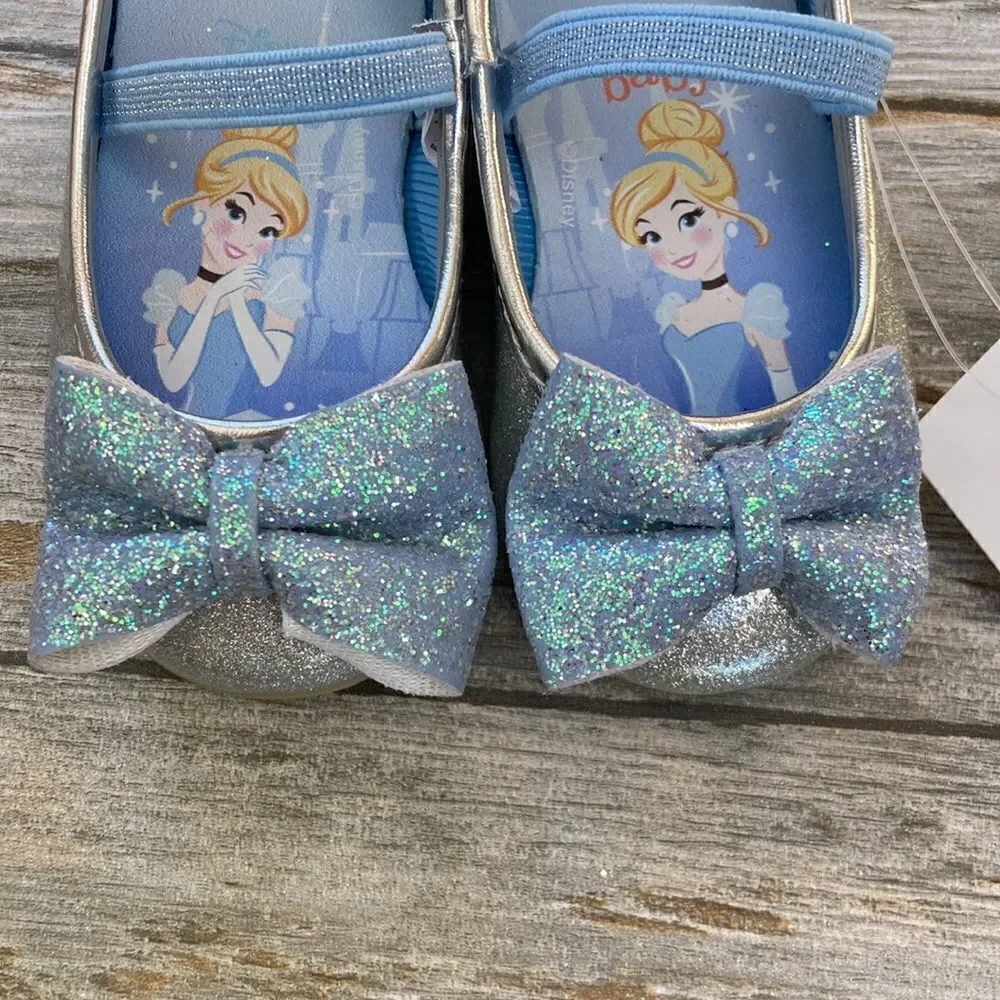BABY Disney Cinderella & Polka Dot Mini Mouse Princess Shoes 2-Pack Size 2